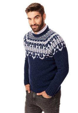Sweter norweski – klasyk, który wraca każdej jesieni i zimy sweter
